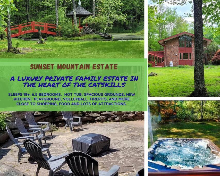 Sunset Estate In The Catskills Monticello Zewnętrze zdjęcie
